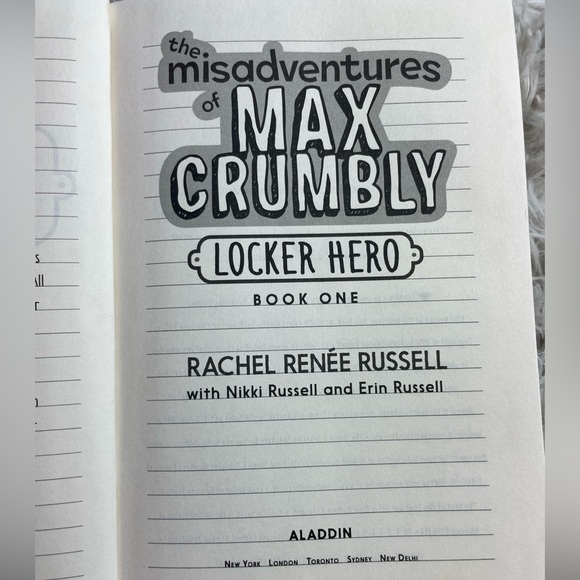 The Misadventures of Max Crumbly 1: Locker Hero 1 Hardcover - Picture 4 of 6